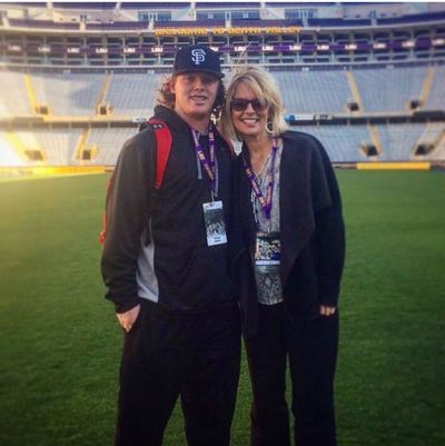 Thomas and Trisha Johnston at LSU