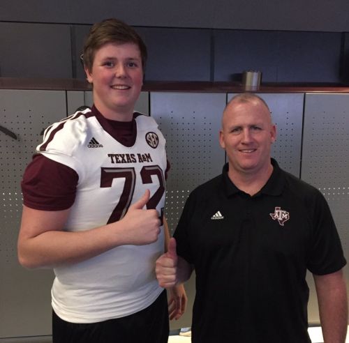 Cole Blanton at Texas A&M