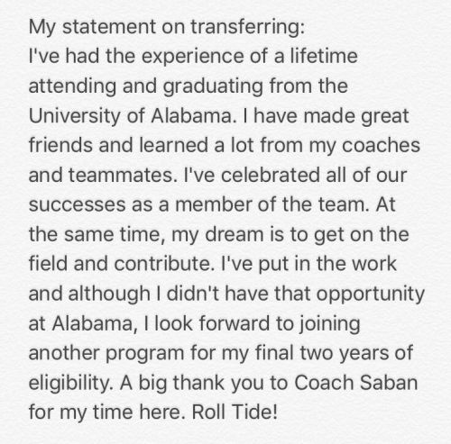 david-cornwell-alabama-transfer-statement